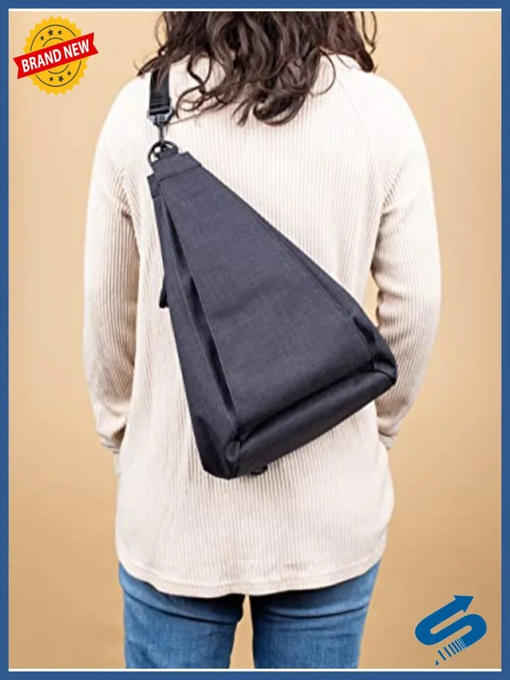 Convertible Crossbody Sling Backpack Purse with RFID Pouch